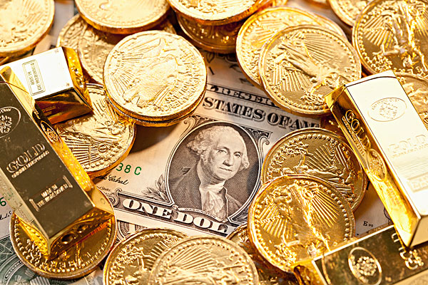 美元高涨限制金价走势涨幅 低油价或意味着黄金下跌