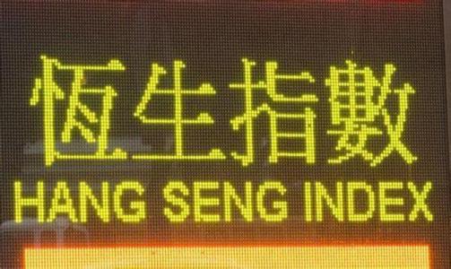 恒生指数开盘和收盘的时间